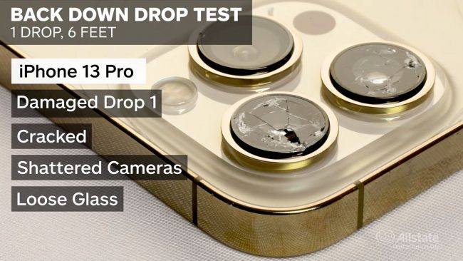 <pre>Испытания на падение показывают, что iPhone 13 так же долговечен, как и iPhone 12