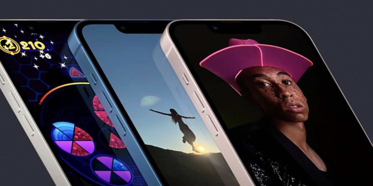 <pre>У iPhone 13 новая камера, выемка поменьше