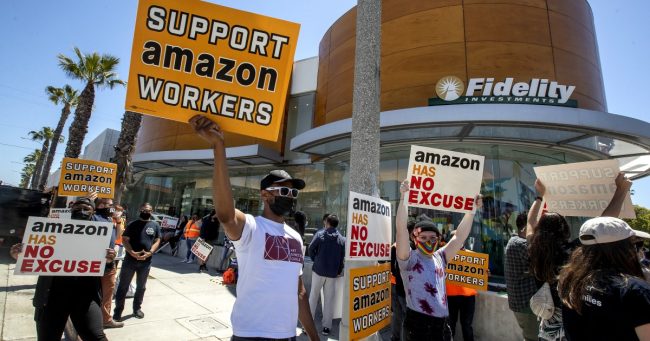 <pre>Законодатели Калифорнии взяли на вооружение склады Amazon с AB 701