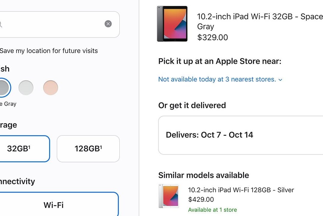 <pre>Запасы iPad от Apple заканчиваются на фоне слухов об обновлении