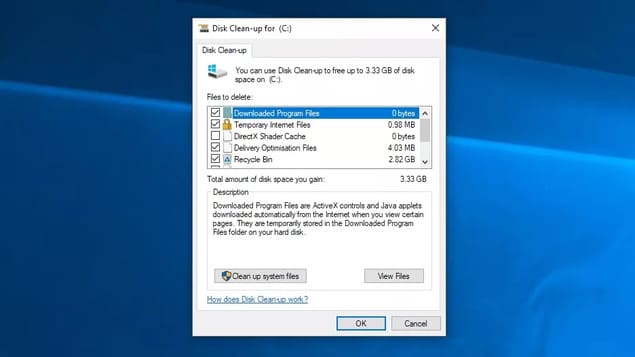 Очистка диска для Windows 11