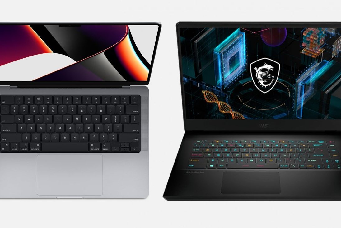 <pre>В сравнении: 14-дюймовый MacBook Pro против игрового ноутбука MSI GP66 Leopard