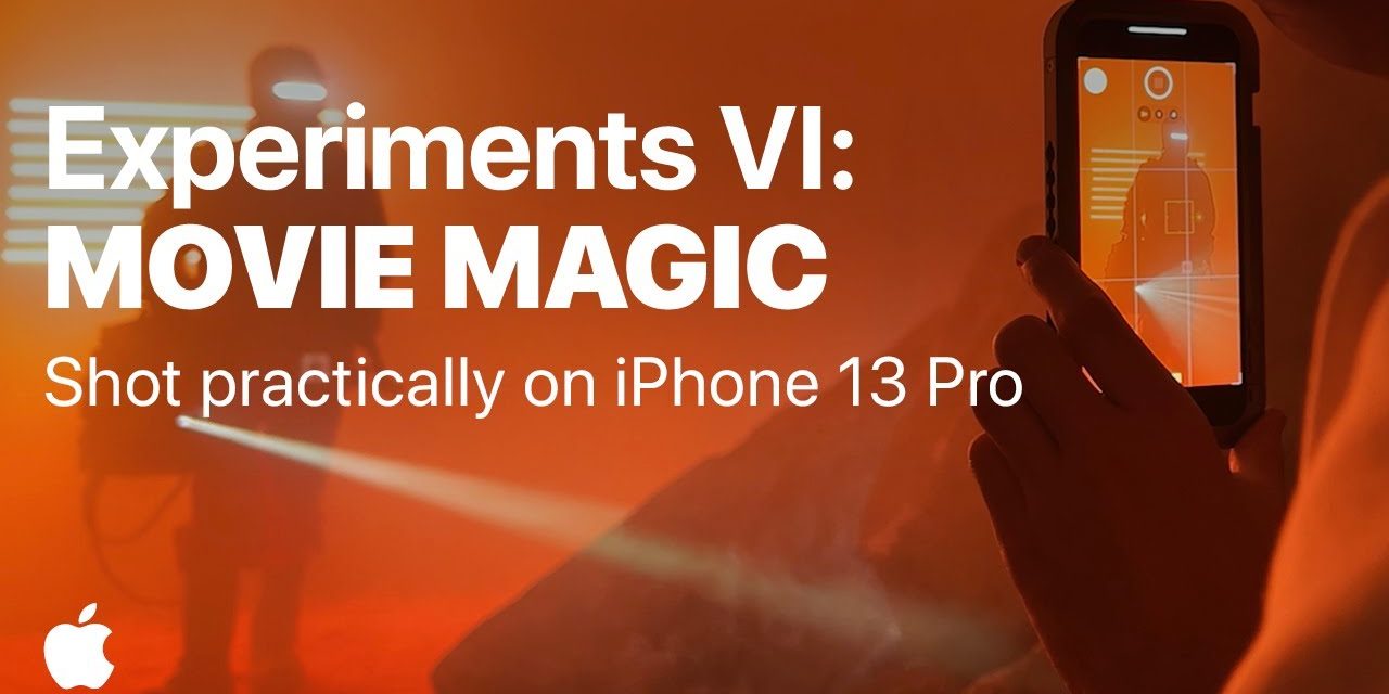 Apple показала, как снимать фильмы на iPhone 13 Pro