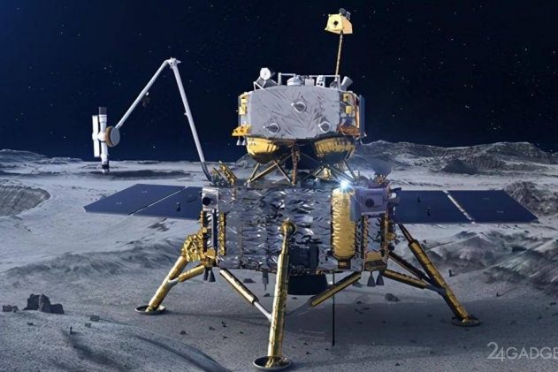 Китайский аппарат «Чанъэ-5» уже добывает кислород на Луне (видео) » 24Gadget.Ru :: Гаджеты и технологии