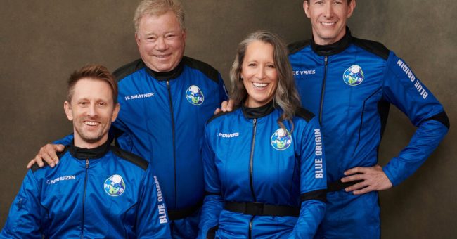 <pre>Как наблюдать за запуском Уильяма Шатнера в космосе на Blue Origin