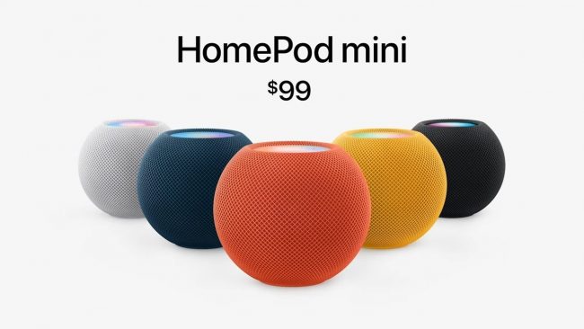 <pre>Новые цвета HomePod mini могут поступить в продажу в первую неделю ноября