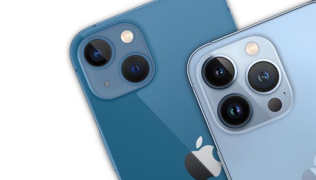 Сравнение iPhone 13, iPhone 13 Pro и iPhone 13 Pro Max