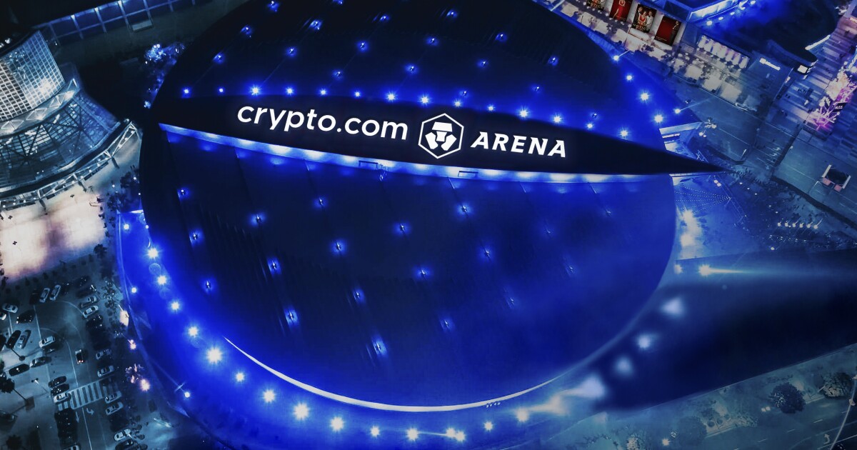 <pre>Staples Center становится Crypto.com Arena по сделке с правами на имя