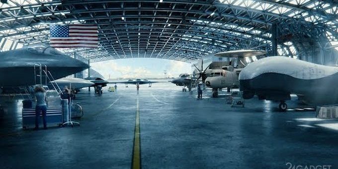 Американцы показали прототип истребителя шестого поколения (2 фото + видео) » 24Gadget.Ru :: Гаджеты и технологии