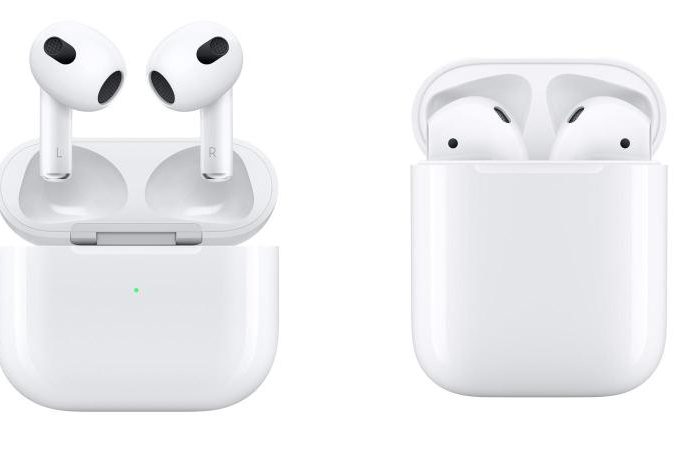 <pre>AirPods 3 (2021 г.) против AirPods 2 (2019 г.)