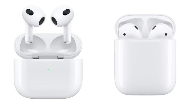 <pre>AirPods 3 (2021 г.) против AirPods 2 (2019 г.)