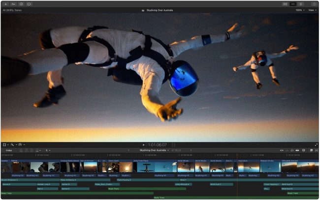 <pre>Apple обновляет Final Cut Pro, Dark Sky, исправляя ошибки