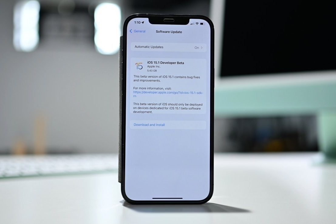 <pre>Apple выпускает вторые бета-версии iOS 15.2, iPadOS 15.2, tvOS 15.2