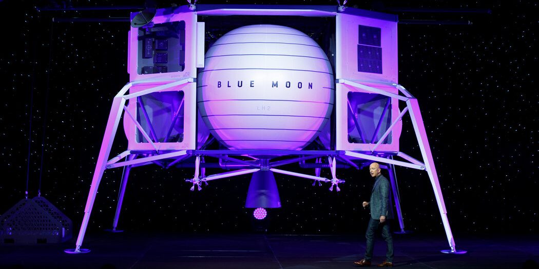 <pre>Blue Origin проигрывает судебную тяжбу из-за лунного контракта SpaceX с NASA