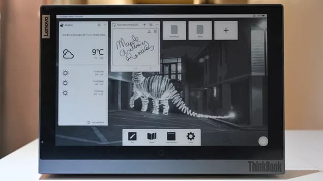 Экран E-Ink на Lenovo ThinkBook Plus G2 ITG