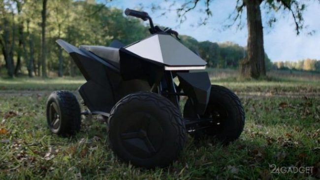 Tesla презентовала 4-х колесный электрический детский квадроцикл в стиле Cybertruck (3 фото) » 24Gadget.Ru :: Гаджеты и технологии