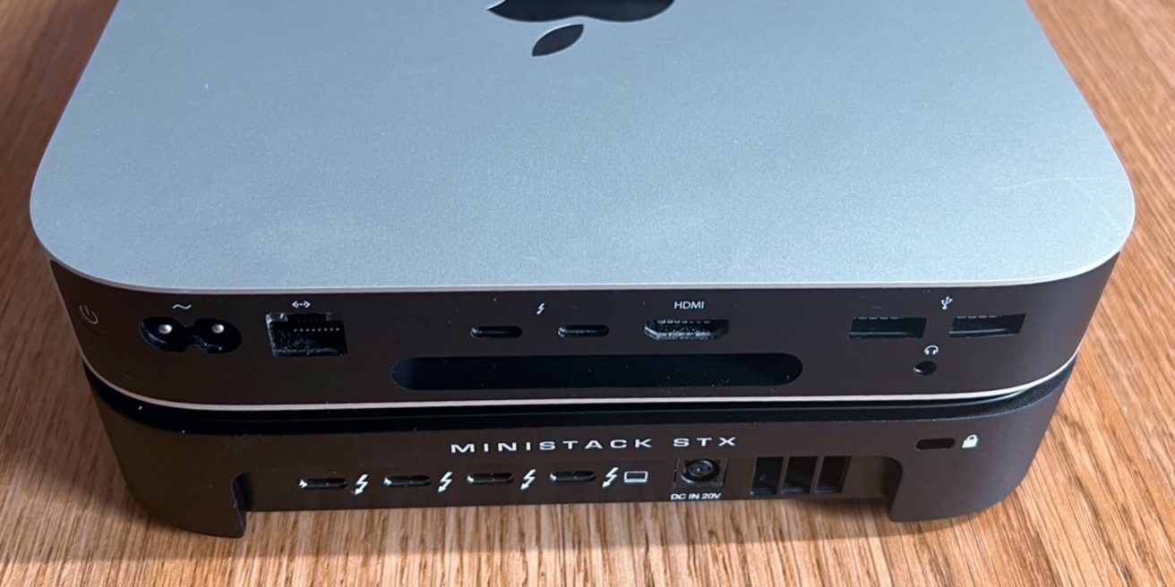 <pre>Обзор OWC miniStack STX: внешнее хранилище и концентратор Thunderbolt под Mac mini