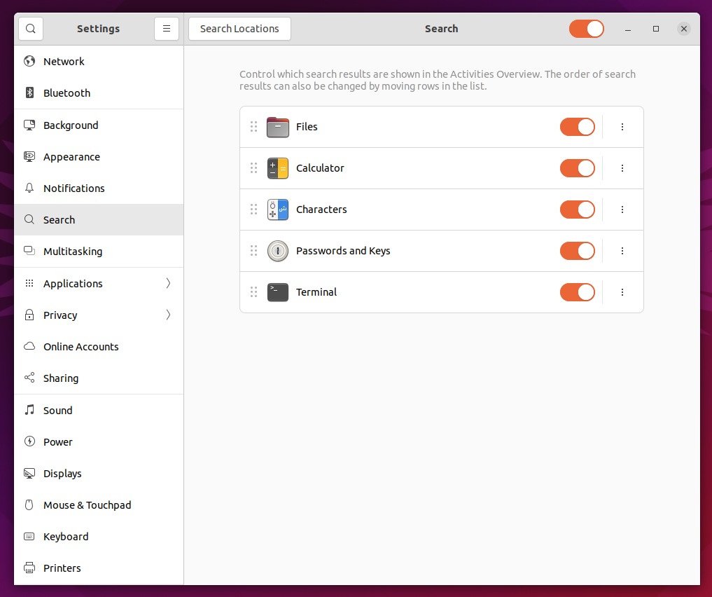 В теме Ubuntu 22.04 будут использоваться оранжевые акценты