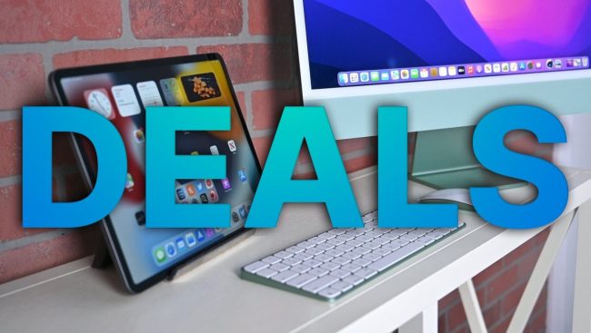 <pre>iPad 9-го поколения от Apple, 24-дюймовый iMac со скидкой до 100 долларов в наличии