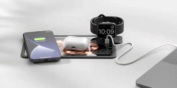 Беспроводная зарядка Zens Liberty Built-in, встраиваемая в поверхность стола (2 фото) » 24Gadget.Ru :: Гаджеты и технологии