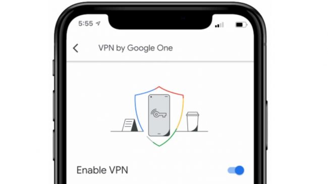 <pre>Google One VPN теперь совместим с iPhone и iPad