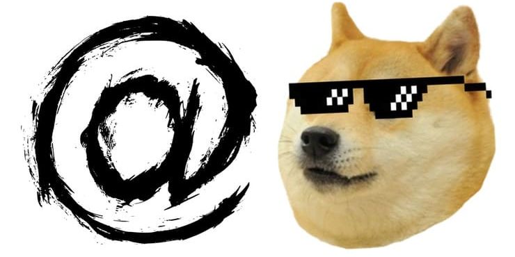 Символ @: почему собака, кто придумал и почему появился в e-mail?