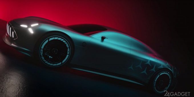 Mercedes-AMG представил концепт своего первого спортивного электромобиля (видео) » 24Gadget.Ru :: Гаджеты и технологии