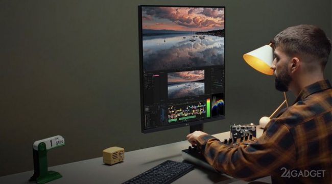 LG выпустила необычный двойной монитор