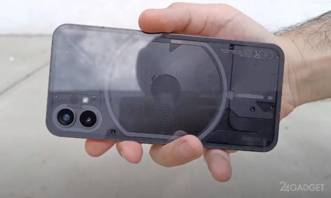 Nothing Phone 1 испытали на прочность (видео) » 24Gadget.Ru :: Гаджеты и технологии