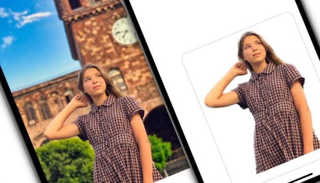 Как вырезать предметы с фото одним касанием на iPhone и Mac