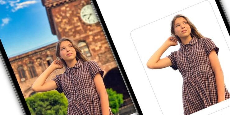 Как вырезать предметы с фото одним касанием на iPhone и Mac