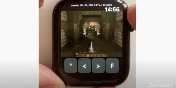 Quake запустили на умных часах Apple Watch (видео) » 24Gadget.Ru :: Гаджеты и технологии