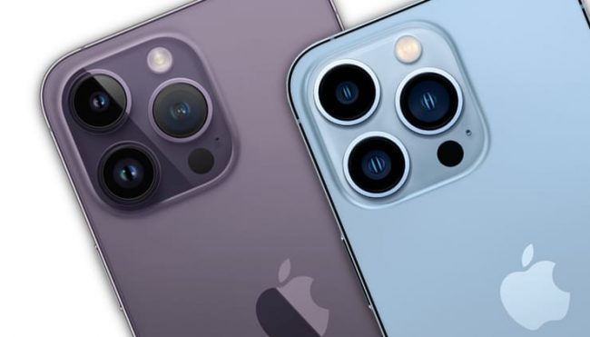 Сравнение iPhone 14 Pro (Pro Max) и iPhone 13 Pro (Pro Max)