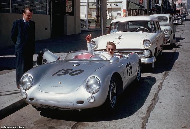 Джеймс Дин и его Porsche