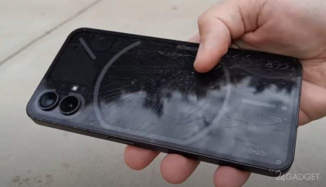 Смартфон Nothing Phone (1) испытали на прочность (видео) » 24Gadget.Ru :: Гаджеты и технологии
