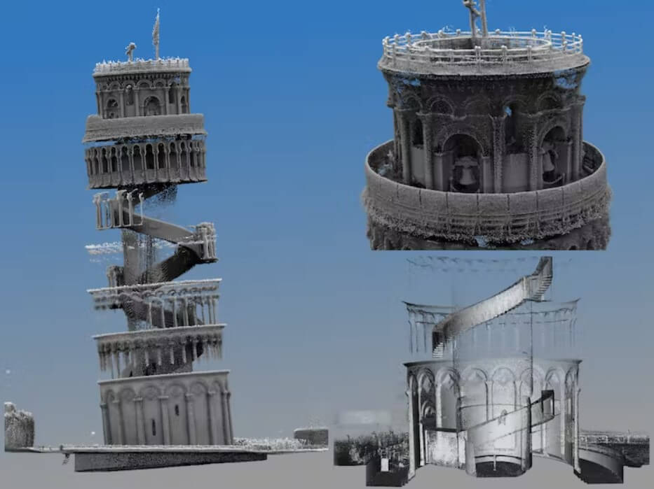 Сколько еще простоит Пизанская башня. 3D-модель Пизанской башни. Фото.