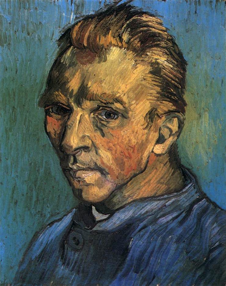 Портрет художника без бороды, Ван Гог