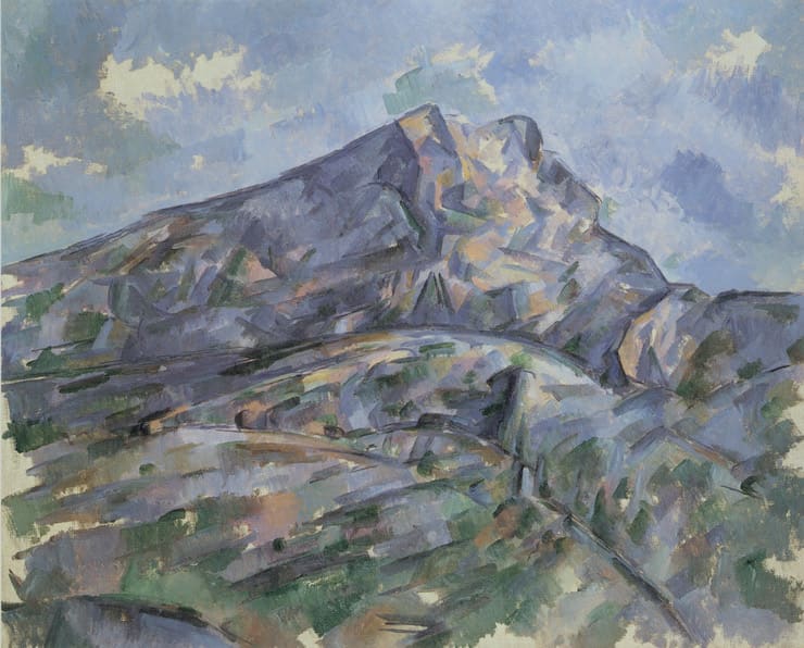 Гора Сент-Виктуар, вид из рощи в Шато-Нуар, Поль Сезанн