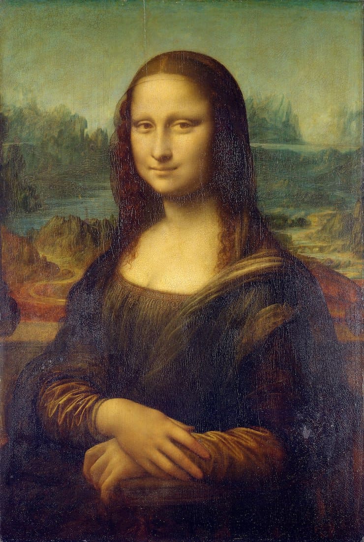 Картина - Мона Лиза (Джоконда) - Леонардо Да Винчи