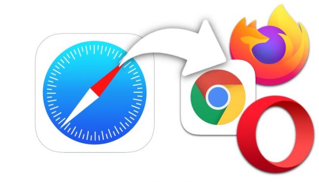 Как открыть ссылку из Safari в Chrome и т.д. на Mac в один клик
