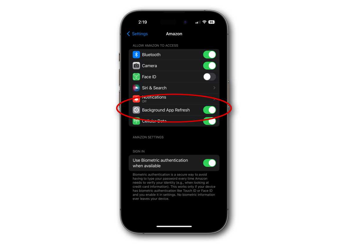 фоновое приложение для iphone