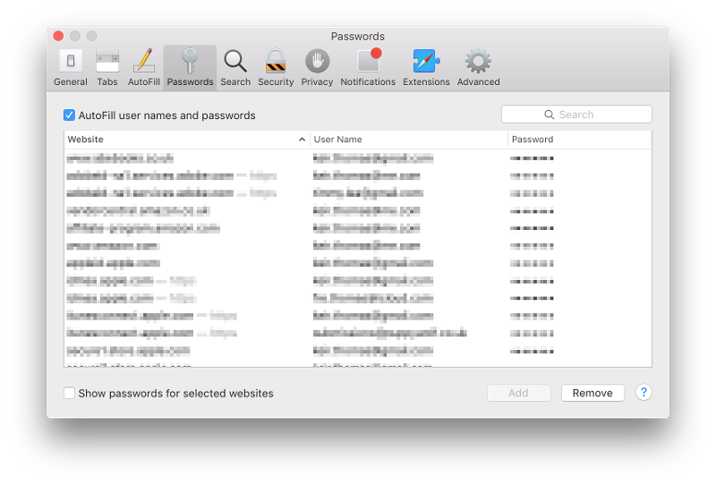 Как очистить кеш и историю Safari на Mac: вход на сайт