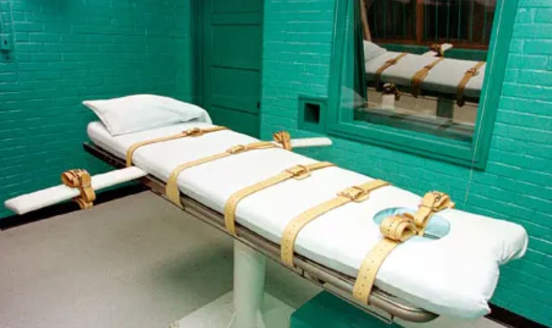 Тиопентал натрия. В некоторых штатах Америки тиопентал натрия использовали в качестве инъекции для приговоренных к смерти заключенных. Фото.