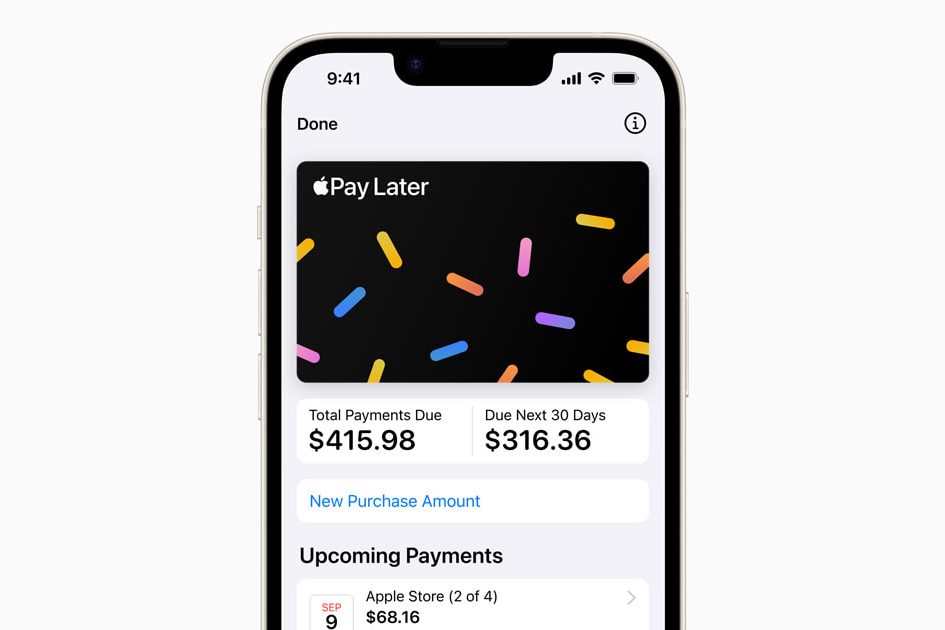 Apple представляет Apple Pay Later