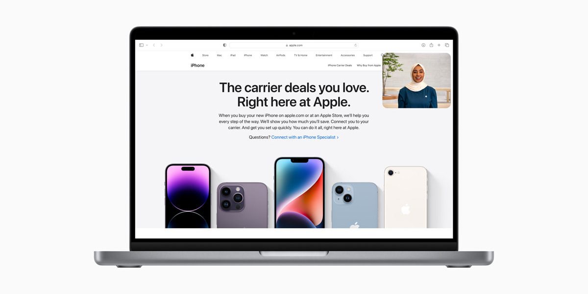 Apple представляет магазин со специалистом вместо видео