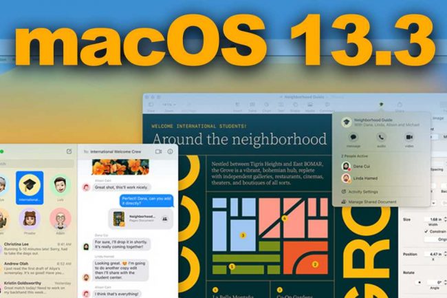 Финальная бета-версия macOS Ventura 13.3 выходит, поскольку выпуск кажется неизбежным