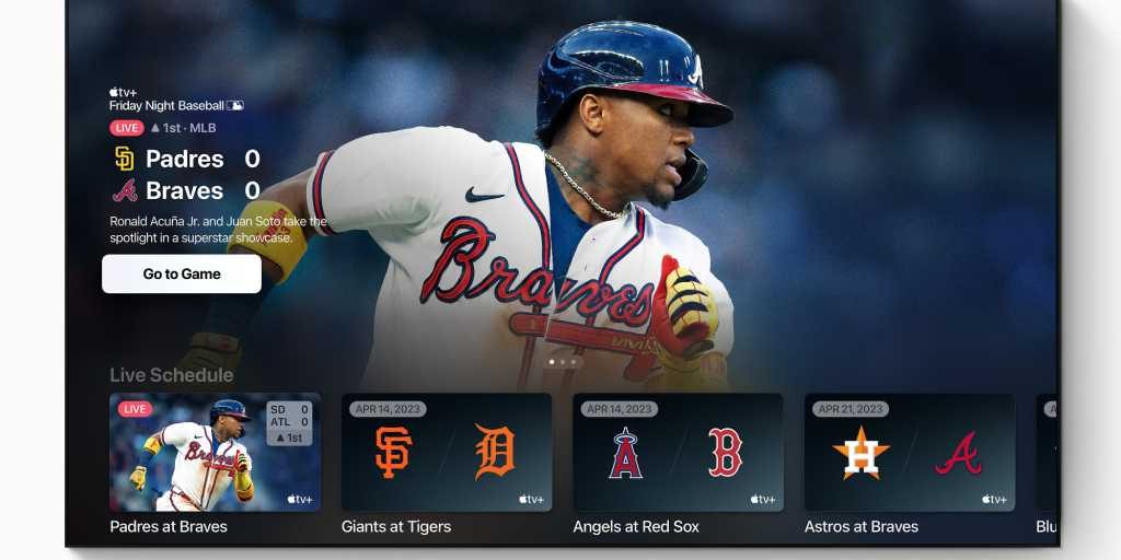 «Friday Night Baseball» на Apple TV+ возвращается 7 апреля, но
