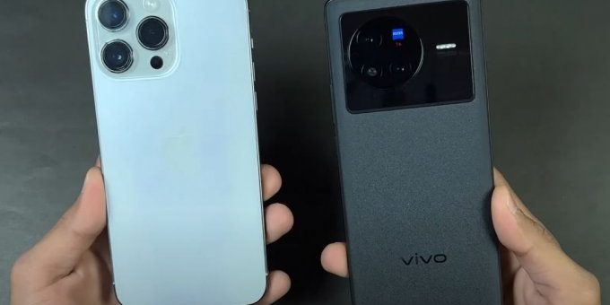 Кто быстрее? iPhone 14 Pro Max против Vivo X80 (видео)