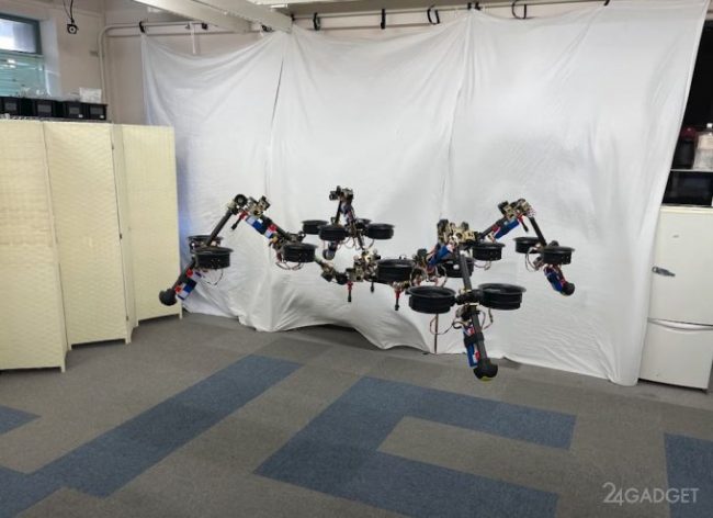 Японцы сделали летающего робопаука (видео) » 24Gadget.Ru :: Гаджеты и
