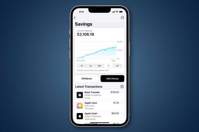 Apple Card Savings: как зарабатывать проценты на ежедневных деньгах